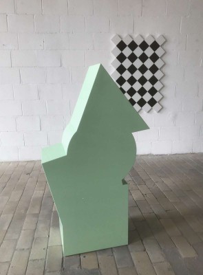 Green sculpture